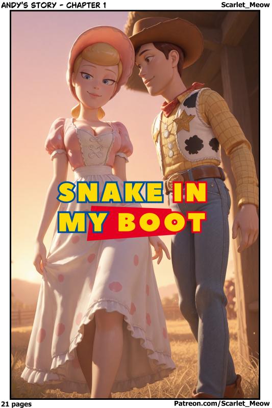 Scarlet_Meow - Snake In My Boot Porn Comics / AI Porn
