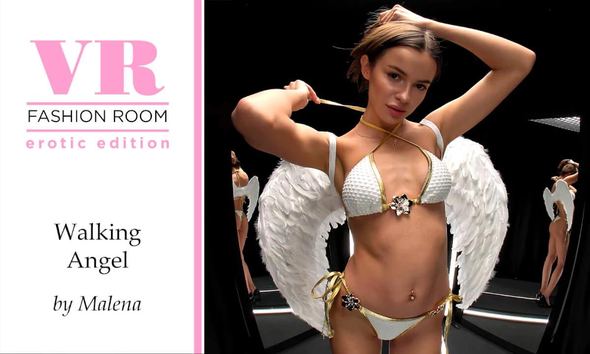 Malena Amaro - Walking Angel. Malena s Treadmill Show. Part 1