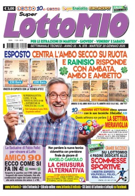 Lottomio di Martedi N.978 - 20 Gennaio 2026