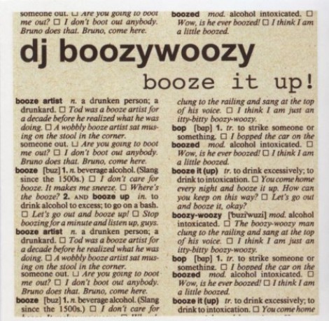 DJ BoozyWoozy - Booze It Up! (2002) [MP3]