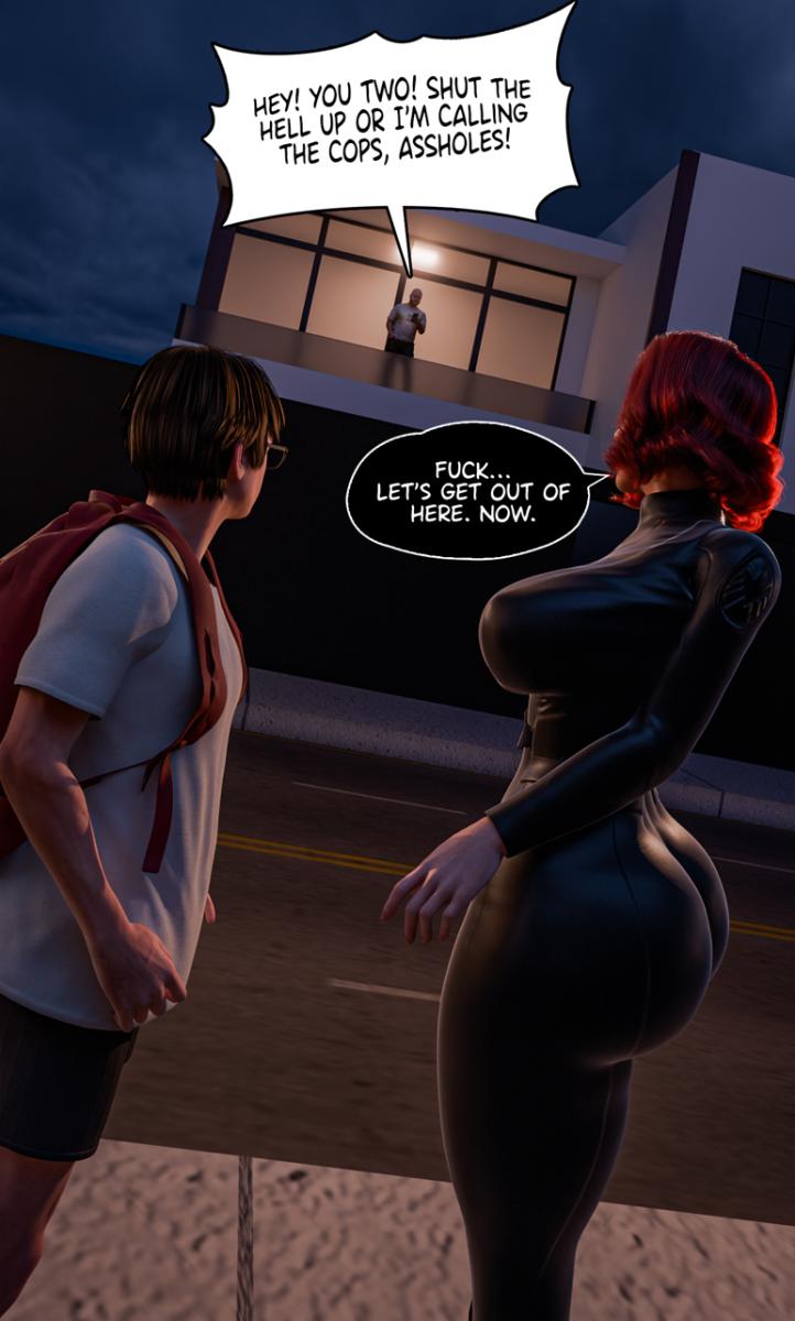 RoseBlue3D - My Neighbor's Widow 50 3D Porn Comic