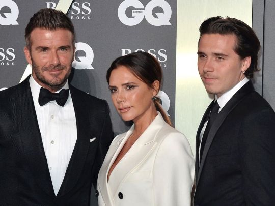 Девід Бекхем вперше висловився після скандальної сповіді старшого сина Брукліна