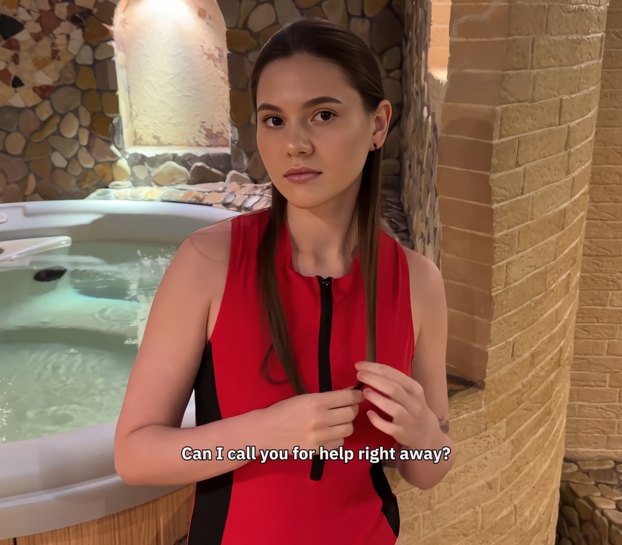 Kisselka Fuck Near The Pool And In The Sauna