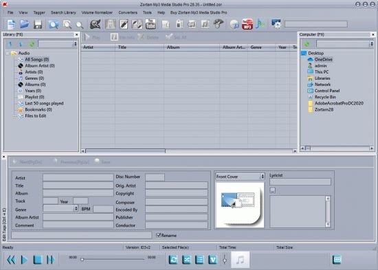 Zortam Mp3 Media Studio Pro 33.75 Multilingual Zortam Mp3 Media Studio Pro 33.75 Multilingual