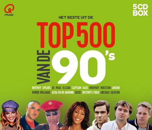 Het Beste Uit De Q-Music Top 500 Van De 90s (5CD) (2016) FLAC