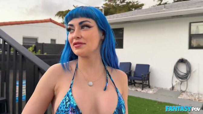 Jewelz Blu - Rainy Day Causes Stepsis And I To Go Inside And Have Some Fun [FullHD 1080p]