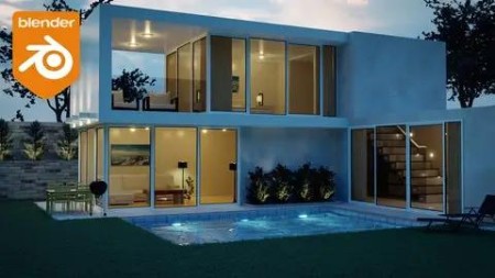 Create & Design a Modern 3D House in Blender 3.0
