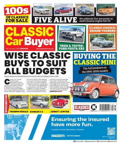 Classic Car Buyer - Issue 814, January 21 2026