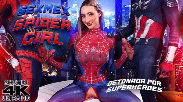 Lula Stocch - Spider Girl Banged By Superheroes [FullHD 1080p]