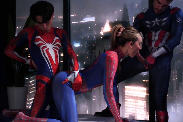 Lula - Spider Girl Banged By Superheroes