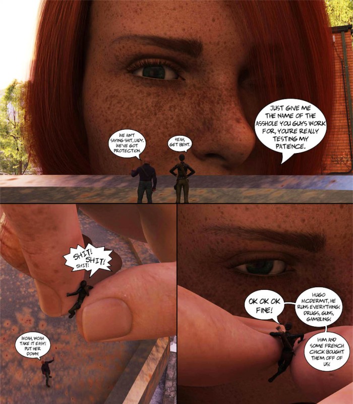 NotDanCooper - Rough Cut 3D Porn Comic