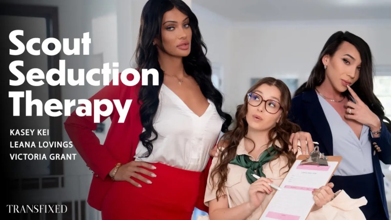 Kasey Kei, Leana Lovings, Victoria Grant - Scout Seduction Therapy 720p/1080p/2160p/SD