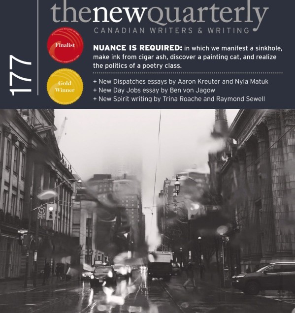 The New Quarterly - Issue 177, Winter 2026