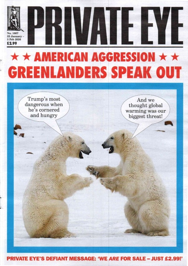 Private Eye - #1667 23rd January - 5th February 2026
