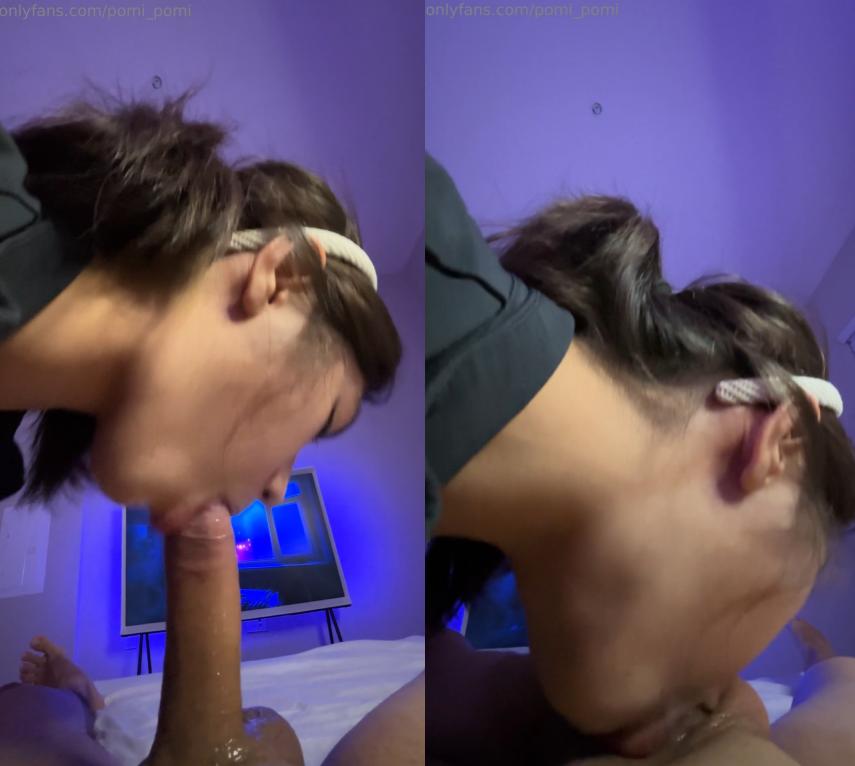 PomiPomi - Asian Teen With No Gag Reflex
