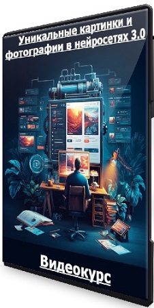 постер к Дмитрий Зверев - Уникальные картинки и фотографии в нейросетях 3.0 (Тариф Стандарт) (2025) Видеокурс