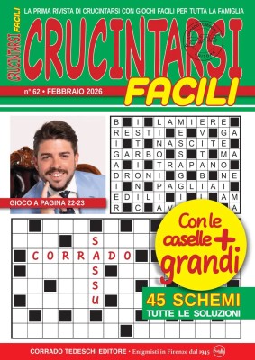 Crucintarsi Facili N.62 - Febbraio 2026