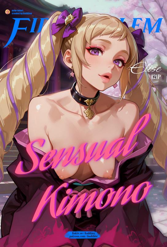 Baddiiee - Sensual Kimono Fire Emblem Elise AI Porn