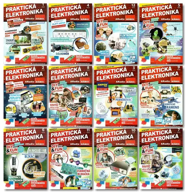 A Radio. Prakticka Elektronika №1-12 (2025)