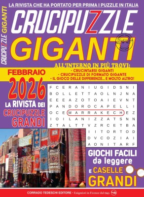 Crucipuzzle Giganti N.54 - Febbraio 2026