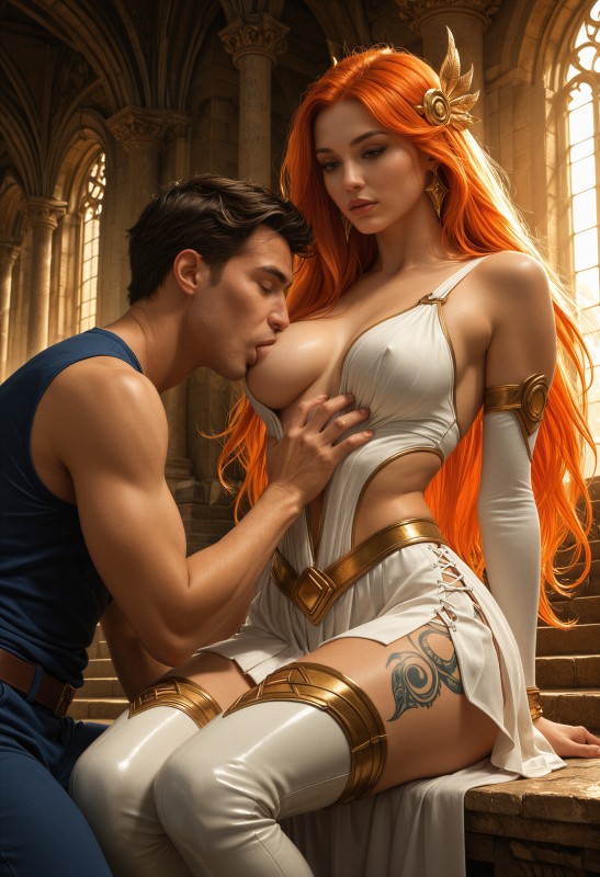 SharinelAI - Temple Priestess AI Porn