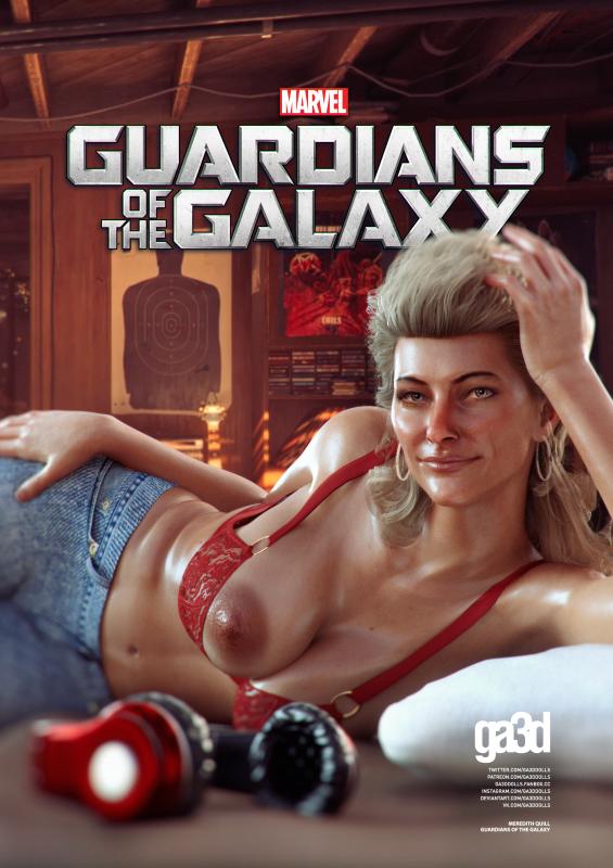 Ga3d - Meredith Quill (Guardians of the Galaxy) 3D Porn Comic
