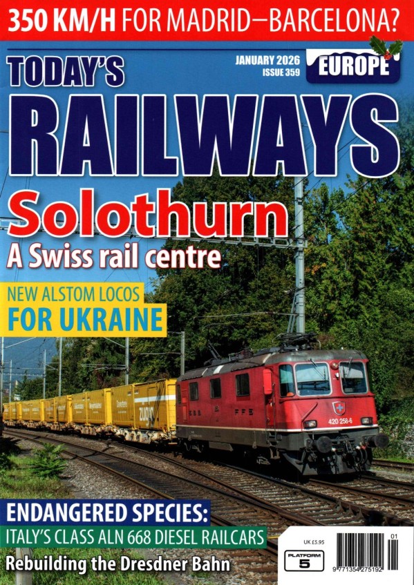 Today's Railways Europe #359 - January 2026