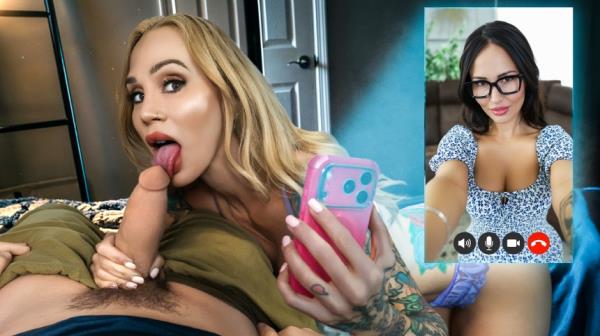 Sarah Jessie, Izi Blu - Are You Seeing This? His Dick Is Huge... Mom & Aunt Didn't Think I'd Hear Their Call [FullHD 1080p]