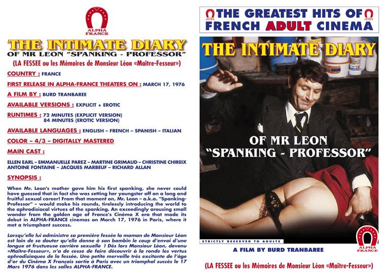 La fessée ou les mémoires de Monsieur Léon, Maître-Fesseur / La Fessee / The Intimate Diary of Mr. Leon  Spanking-Professor  / Порка или мемуары мастера порки месье Леона  / Alpha France)    + sub