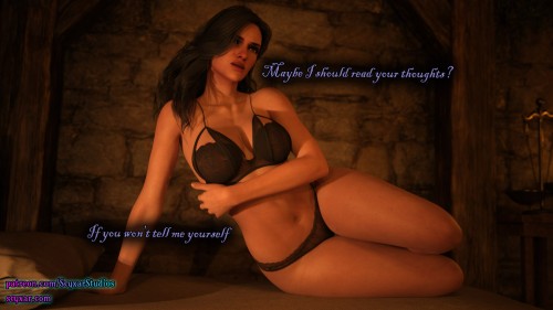 Scyxar studios - Card Debt: Geralt’s Transformation into Yennefer (Yennefer's Path)