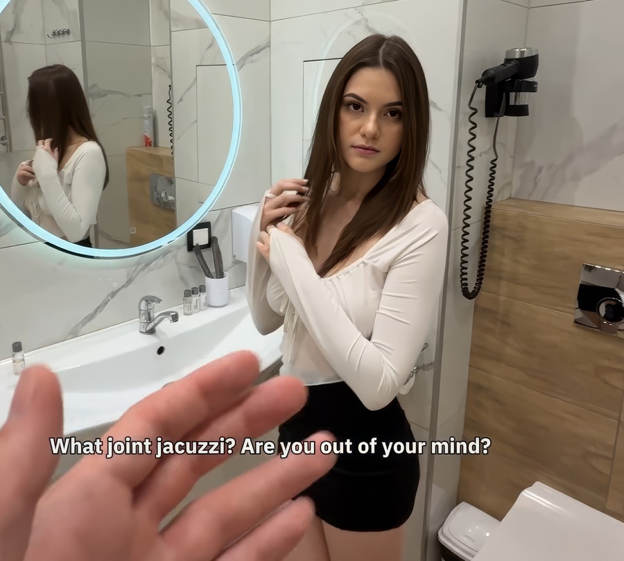 Kisselka Slutty Secretary Got Wet In a Jacuzzi And Tricked Her Boss Into Having Sex