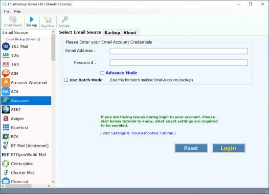 Email Backup Wizard Enterprise 26.1.2