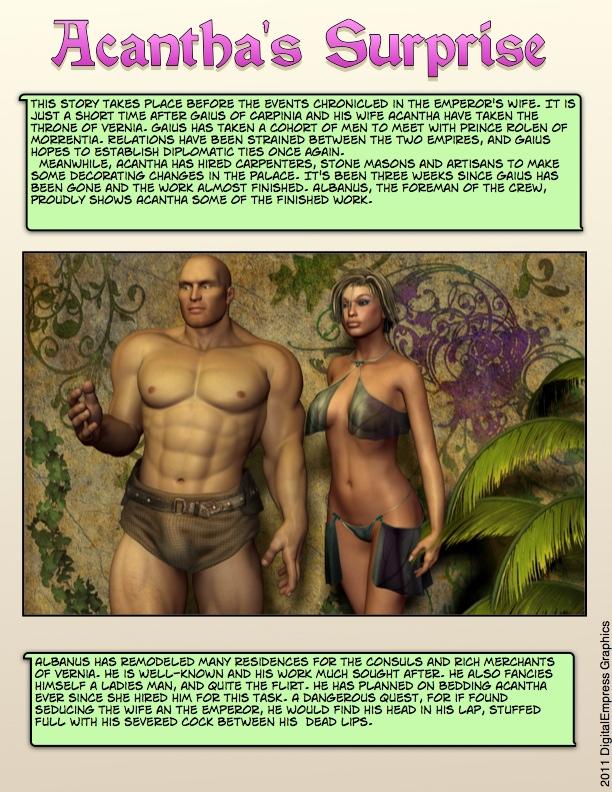 Captain Trips - Acantha's Surprise 3D Porn Comic