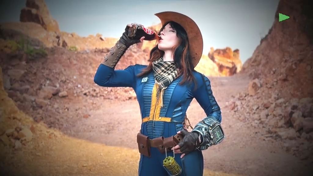 Sweetie Fox - New Fallout Cosplay Porn Sweetie Fox - Public Blowjob & Sex