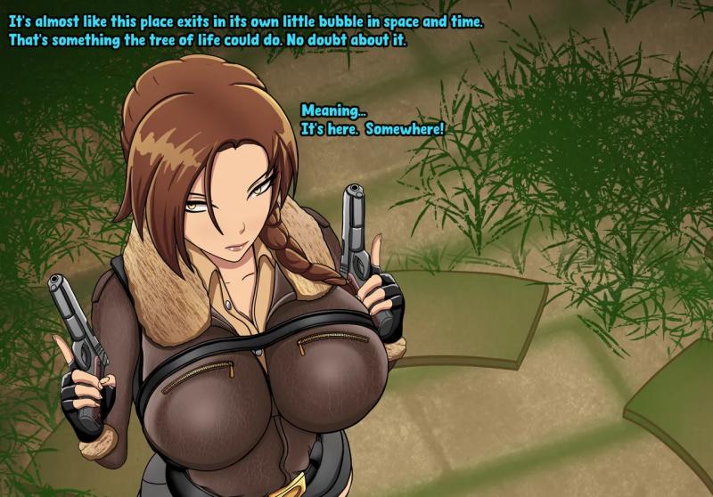Jacket Freak - Entombed Raider - Lara Croft story Porn Comics