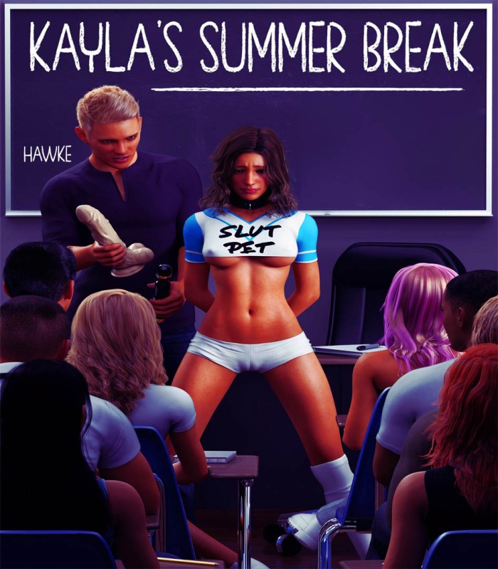 Hawke - Kayla's Summer Break 3D Porn Comic