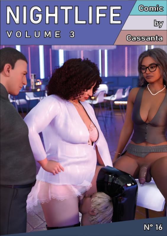 CASSANTA - Nightlife (vol. 2 and 3) 3D Porn Comic