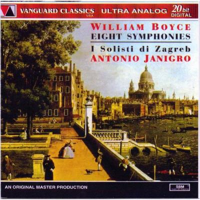 Zagrebački Solisti - William Boyce Eight Symphonie (William Boyce Eight Symphonies) (1996) [FLAC ...