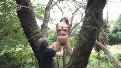 [mosaic_reduce_version] AEGE-009 野外緊縛 変態でマゾ雌 露出調教 美らかのん