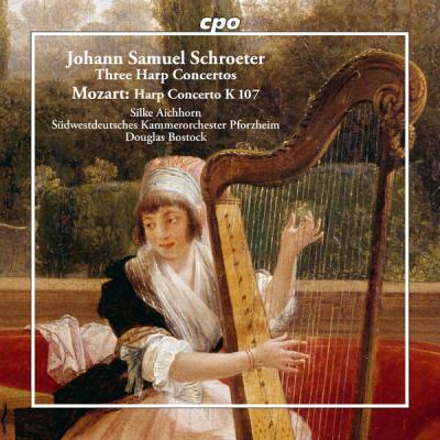 Silke Aichhorn - Schroeter & Mozart Keyboard Concertos (Performed on Harp) (2025) [FLAC 24B-96kHz]