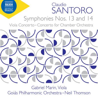 Gabriel Marin - Santoro Symphonies Nos. 13 & 14, Viola Concerto & Concerto for Chamber Orchestra ...