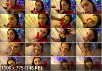 Onlyfans - Fiamurr Baby Makes Perfect Christmas Blowjob And Gets Cum On Face (FullHD/1080p/75.2 MB)