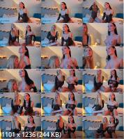 Onlyfans - Sasha Sparrow And Stella Cardo Lick Each Other s Pierced Breasts In Bodysuit, Lesbian Show CAM4 (FullHD/1080p/363 MB)