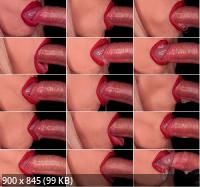 onlyfans - CLOSE UP Sensual RED LIPS Make Your COCK Pulsating CUM In MOUTH BEST Real SLOPPY BLOWJOB 4K ASMR SweetheartKiss (FullHD/1080p/186 MB)